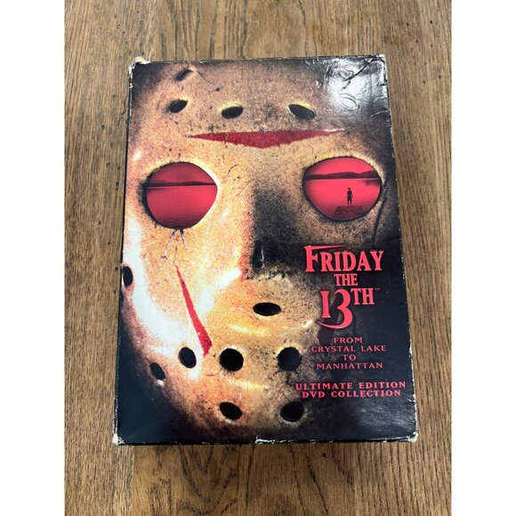 Friday the 13th Ultimate Edition DVD Collection 8 Horror Movie Box Set - Picture 1 of 3